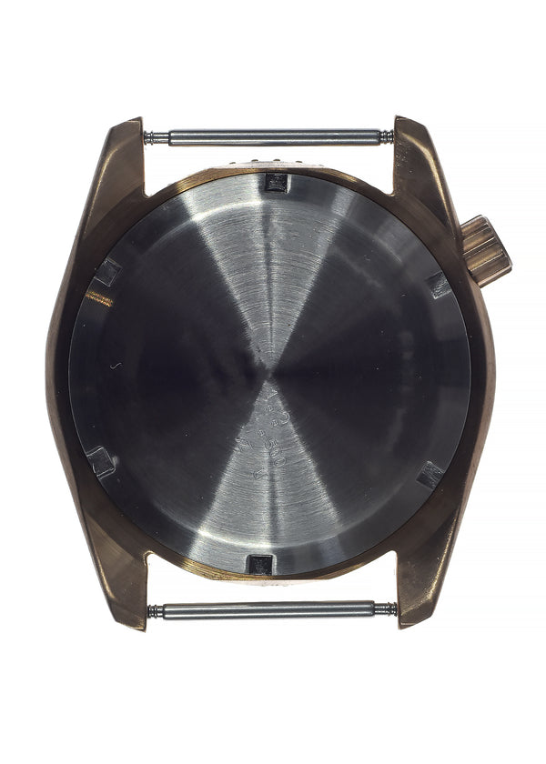 DIY Kit to Create an Automatic 100ATM Water Resistant Professional Bronze Military Divers Watch - Compatible with the Swiss ETA-2824-2 / STP1-11 Etc (Excludes Movement)
