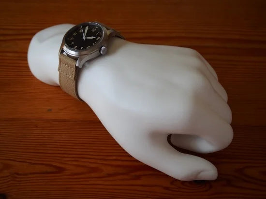 A-11 1940s WWII Pattern Military Watch (Automatic) with 100m Water Resistance - 3 Ex Display Watches from the DSEI Defence Show at the ExCeL exhibition centre in London