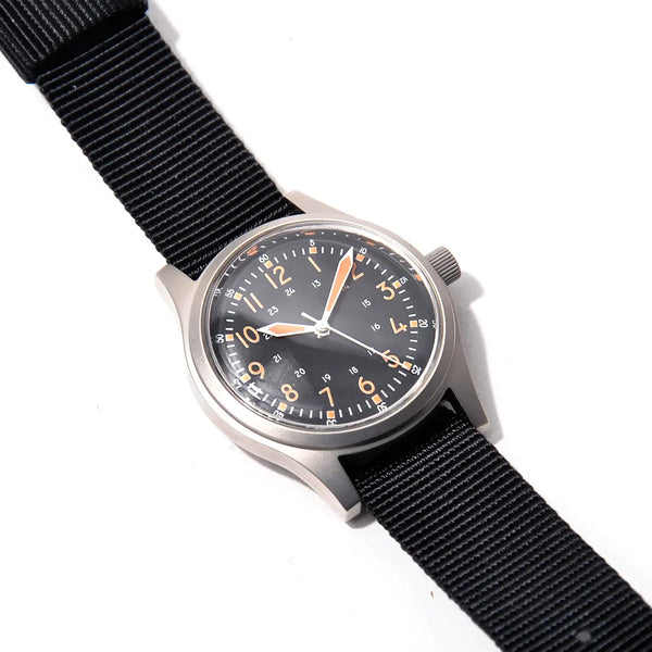 A-17 U.S 1950s Korean War Pattern Military Watch with Plexiglass/Acrylic Crystal (Automatic) - Ex Display Watch Save 50%