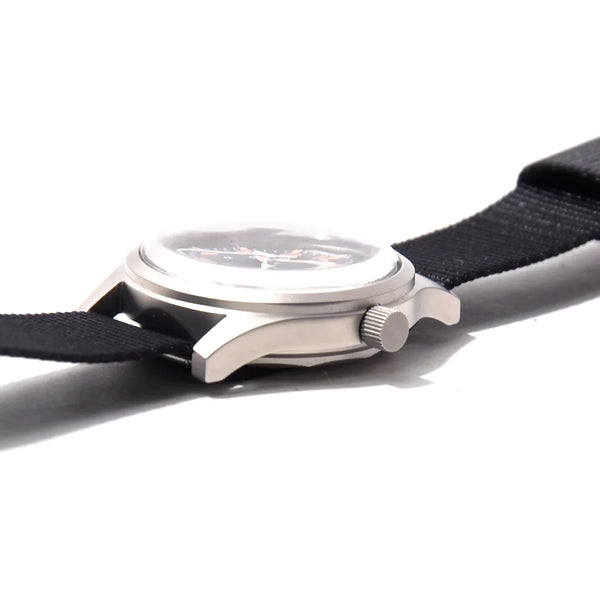 A-17 U.S 1950s Korean War Pattern Military Watch with Plexiglass/Acrylic Crystal (Automatic) - Ex Display Watch Save 50%