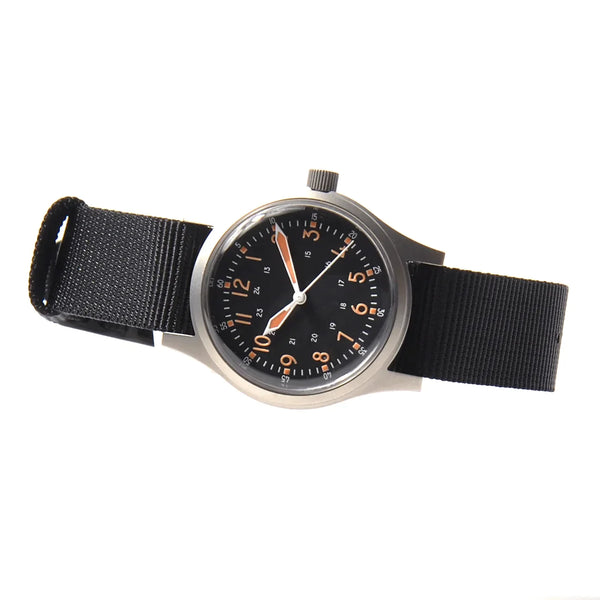 A-17 U.S 1950s Korean War Pattern Military Watch with Plexiglass/Acrylic Crystal (Automatic) - Ex Display Watch Save 50%