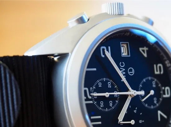 MWC NATO Pattern Stainless Steel Hybrid Military Pilots Chronograph with Sapphire Crystal -  Probably Needs a New Battery