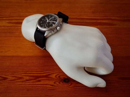 MWC NATO Pattern Stainless Steel Hybrid Military Pilots Chronograph with Sapphire Crystal -  Probably Needs a New Battery