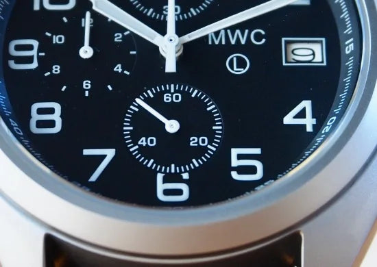 MWC NATO Pattern Stainless Steel Hybrid Military Pilots Chronograph with Sapphire Crystal -  Probably Needs a New Battery