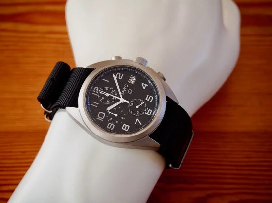 MWC NATO Pattern Stainless Steel Hybrid Military Pilots Chronograph with Sapphire Crystal -  Probably Needs a New Battery