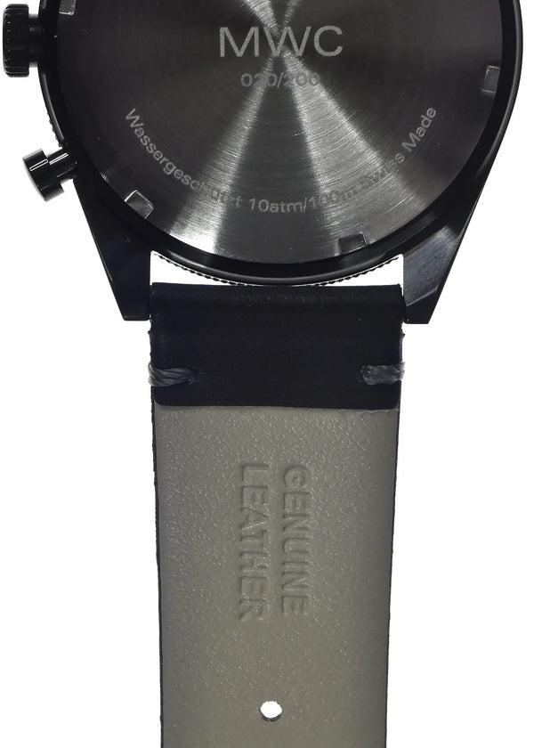 Limited Edition MWC 100m Water Resistant Stainless Steel Swiss Airline Pilots Chronograph - Ex Display Watch from the 2025 U.S Shot Show Reduced