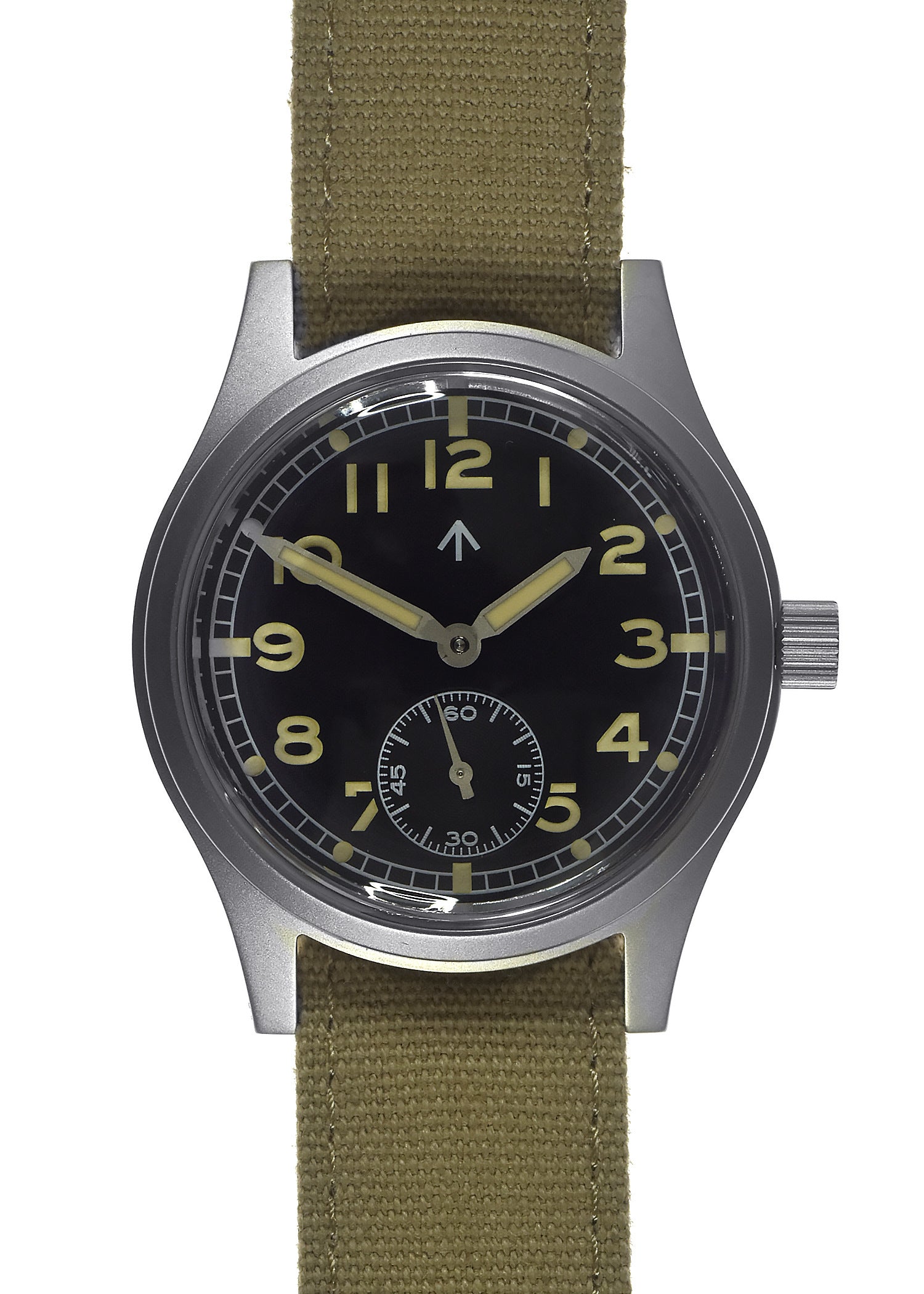 MWC 1940s/1950s "Dirty Dozen" Pattern General Service Watch with a 17 Jewel Hand Wound Mechanical Movement - Ex Display Watch Reduced