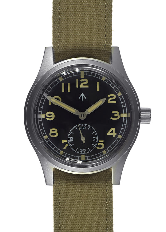 MWC 1940s/1950s "Dirty Dozen" Pattern General Service Watch with a 17 Jewel Hand Wound Mechanical Movement - Ex Display Watch Reduced