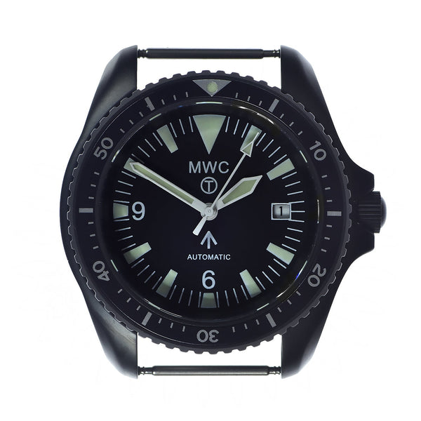 MWC 1999-2001 Pattern Black PVD Automatic Military Divers Watch - Sapphire Crystal and 60 Hour Power Reserve - Ex Display Watch Reduced