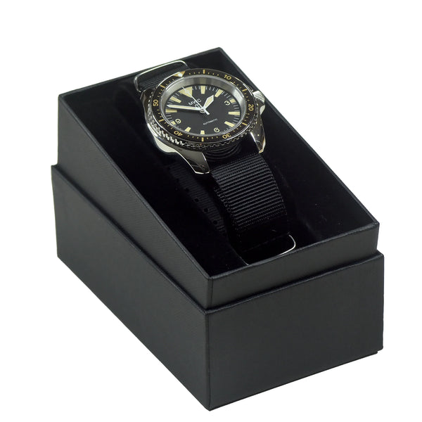 MWC 1999-2001 Pattern Automatic Military Divers Watch  - Retro Luminous Paint, Ceramic Bezel and Sapphire Crystal