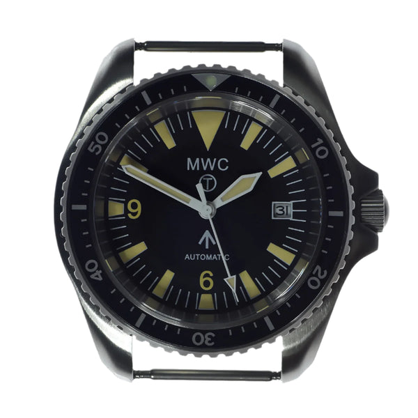 MWC 1999-2001 Pattern Automatic Military Divers Watch  - Retro Luminous Paint, Ceramic Bezel and Sapphire Crystal