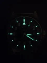 MWC G10 LM Stainless Steel Military Watch (Olive Green Strap) - Ex Display Watch from a Trade Show - Under Half Price!