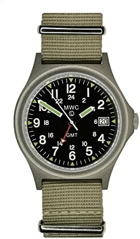 MWC GMT 100m/330ft Water resistant Military Watch in Stainless Steel Case with Screw Crown - Ex Display Model from the 2024 Seoul International Aerospace & Defense Exhibition (ADEX)