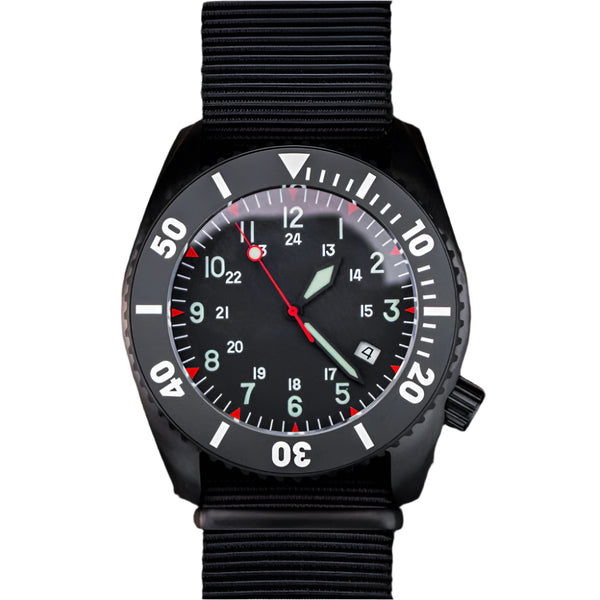 DIY Kit to Create an Automatic 100ATM Water Resistant Professional Military Divers Watch - Compatible with the Swiss ETA-2824-2 / STP1-11 Etc (Excludes Movement)