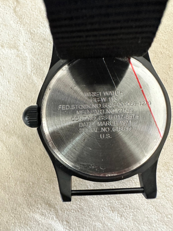 Being Sold as a Pair : 1 x GG-W-113 and 1 x A-11 1940s WWII Pattern Military Watch both in Excellent Condition but the A-11 Needs a Crown