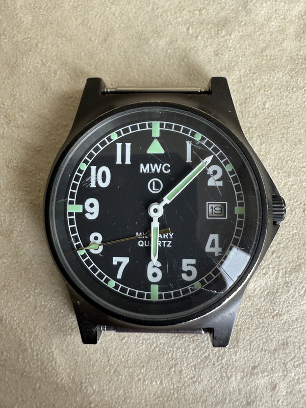 MWC G10 LM Stainless Steel Military Watch - Running fine but minute hand off