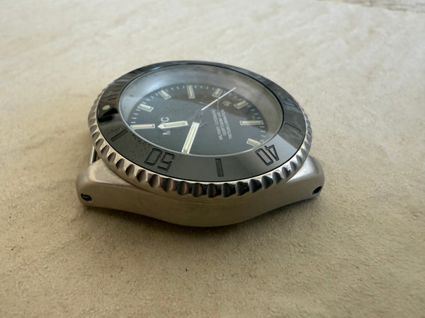 2013 MWC 21 Jewel 300m Automatic Military Divers Watch on NATO Strap (Tritium GTLS and Ceramic Bezel) - Running