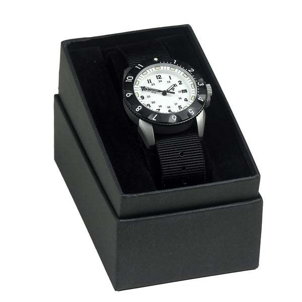 MWC P656 2025 Model Stainless Steel Tactical Series Watch with GTLS Tritium, Sapphire Crystal and Ten Year Battery Life