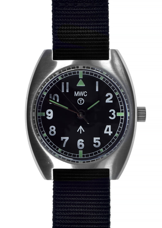 MWC W10 1970's Pattern 24 Jewel Automatic Military Watch with 100m Water Resistance (Non Date Version) Ex Display Watch Ex Display Watch from the Border Security Expo Show