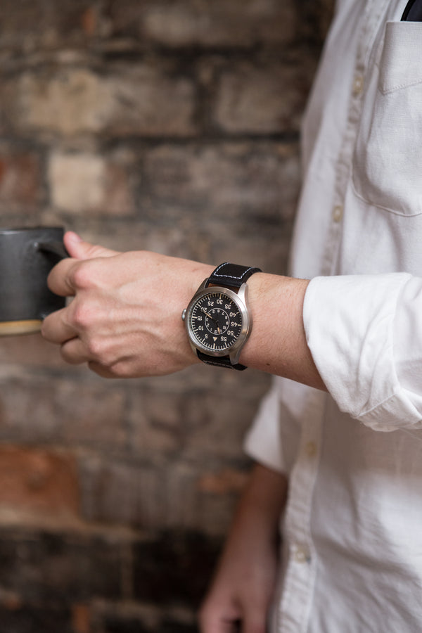 MWC Classic 46mm Limited Edition XL Luftwaffe Pattern Military Aviators Watch (Retro Dial Version) Ex Display Watch from the ILA Show in Berlin