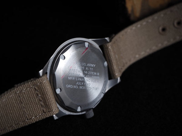 A-11 1940s WWII Pattern Military Watch With Shatter and Scratch Resistant Box Sapphire Crystal (Automatic)