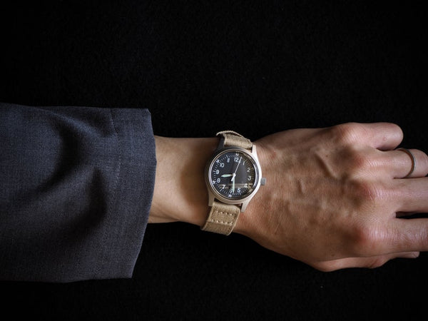 A-11 1940s WWII Pattern Military Watch With Shatter and Scratch Resistant Box Sapphire Crystal (Automatic)