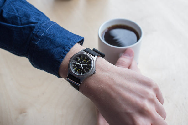 G10SL MKV 200m/660ft Water Resistant Military Watch with GTLS Tritium Light Sources, Sapphire Crystal and 10 Year Battery Life - Ex Display