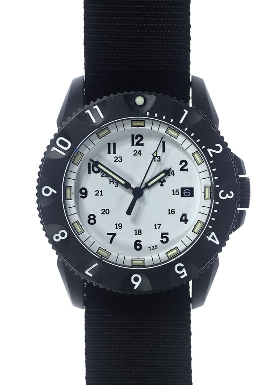 MWC P656 2025 Model PVD Tactical Series Watch with GTLS Tritium, Sapphire Crystal and a 24 Jewel Automatic Movement - Ex Display Watch from the 2025 IWA Exhibition