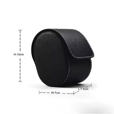 Protective PU Leather Watch Box to Protect Your Watch While Travelling or In Storage