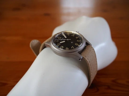 MWC 1940s to 1960s Pattern General Service Watch with 24 Jewel Automatic Movement (Retro Dial Variant) - Ex Display Watch (Location: UK)