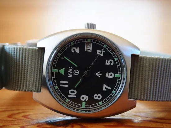 MWC W10 1970's Pattern 24 Jewel Automatic Military Watch with 100m Water Resistance