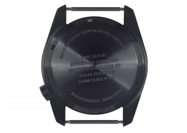 MWC 500m (1640ft) Water Resistant Stainless Steel Automatic Divers Watch With 12/24 Dial, Sapphire Crystal, Ceramic Bezel and Helium Valve - 2 x Brand New Surplus Watches to Clear From a Trade Show