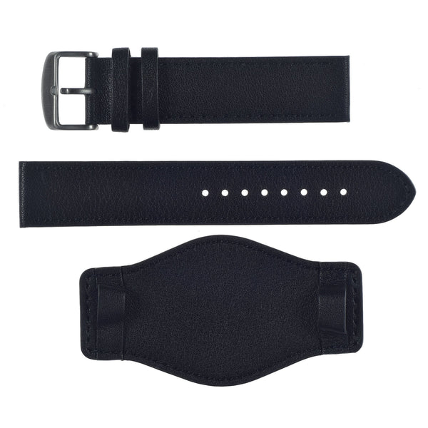 20mm Black Leather German
