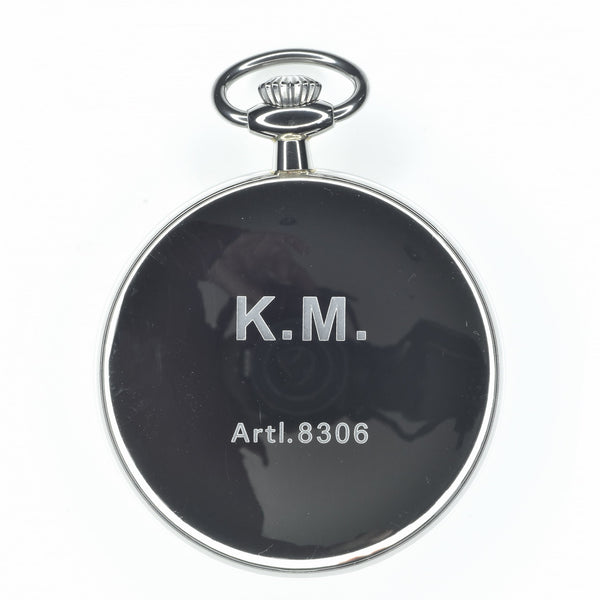 Selza WW2 Pattern German Navy (Kriegsmarine) 17 Jewel Hand Wound Military Pocket Watch - Crown Needs Resetting but Runs Fine