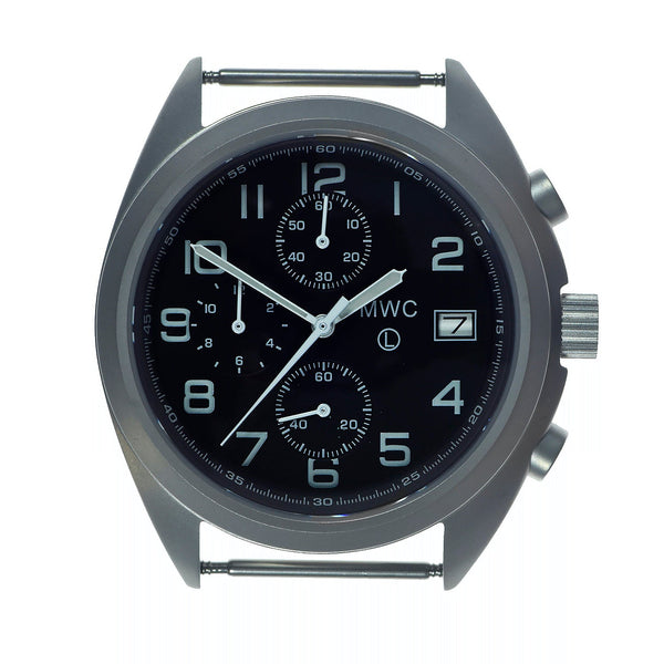 MWC NATO Pattern Stainless Steel Hybrid Military Pilots Chronograph with Sapphire Crystal -  Probably Needs a New Battery