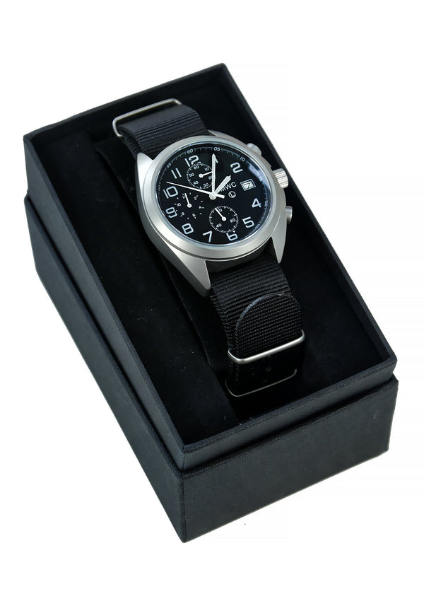 MWC NATO Pattern Stainless Steel Hybrid Military Pilots Chronograph with Sapphire Crystal -  Probably Needs a New Battery