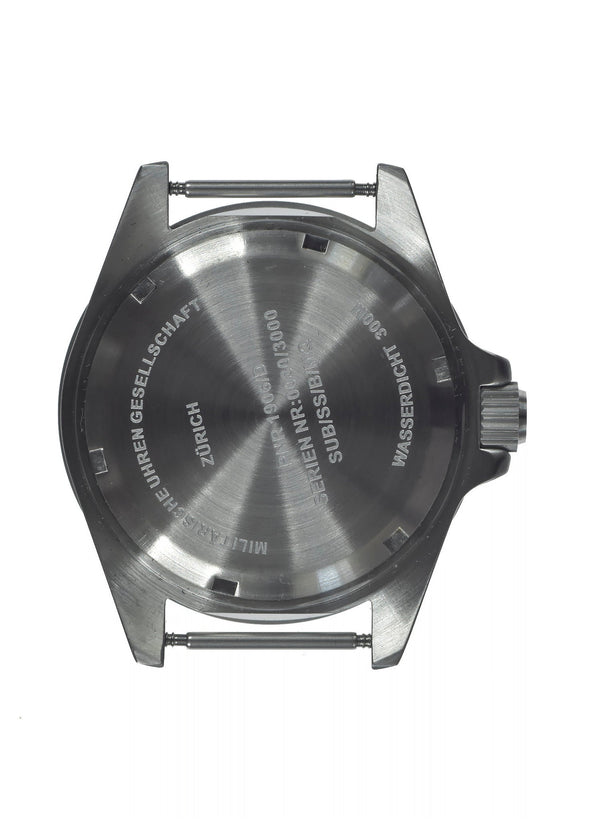 MWC 300m / 1000ft Stainless Steel Mechanical/Quartz Hybrid Military Divers Watch with Sweep Secondhand - Brand New Ex Display Watch from the 2023 IFSEC International show at the ExCeL in London - Reduced to Under Half Price - Location UK