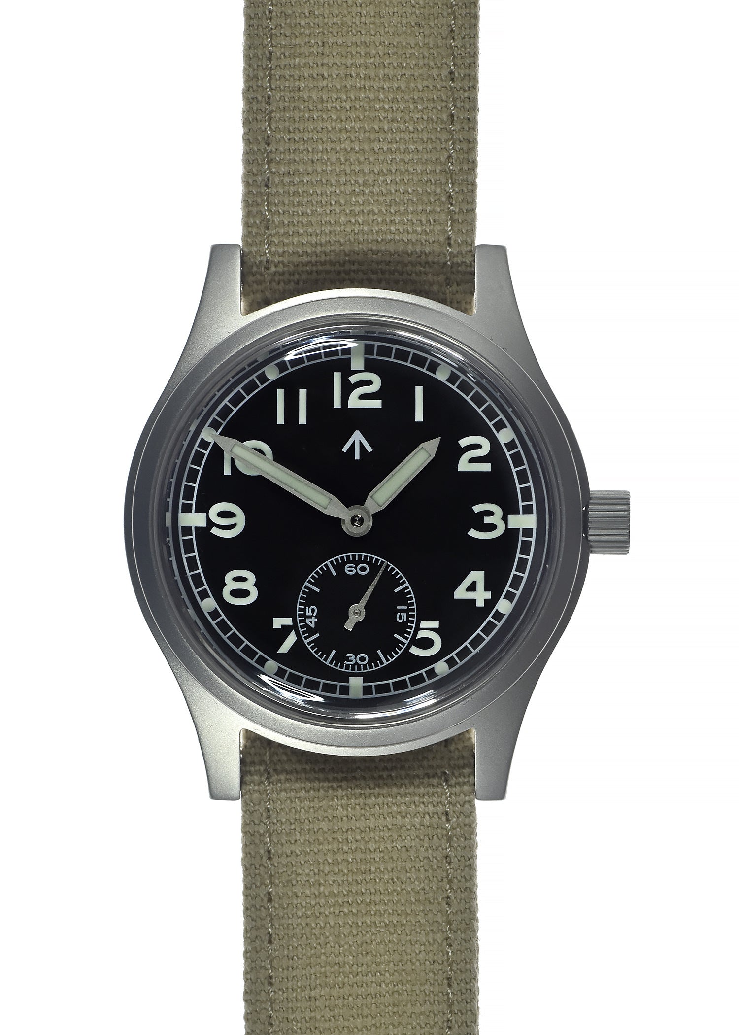 MWC 1940s/1950s "Dirty Dozen" Pattern General Service Watch with a 17 Jewel Hand Wound Mechanical Movement - Ex Display Watch Reduced - Needs Attention (Copy)