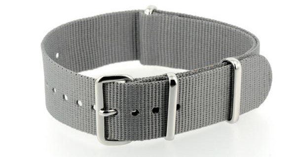 Clearance Bundle of 20 x 20mm XL Grey NATO Military Watch Straps Reduced to Clear