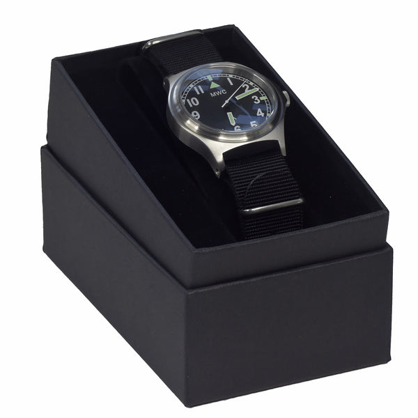 MWC 100m G10 Water Resistant General Service Watch, Sweep Second Hand Hybrid Mechanical/Quartz Movement - Surplus but Brand New Reduced to Half Regular Price