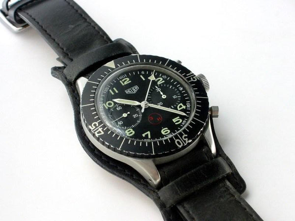 20mm Black Leather German