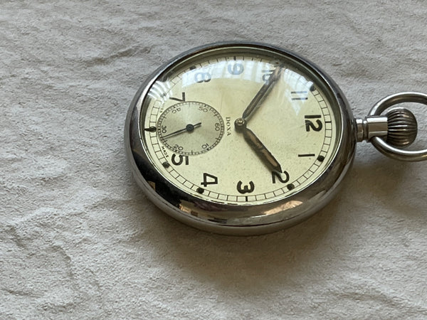 DOXA WW2 Mechanical Pocket Watch Running in Sound Condition