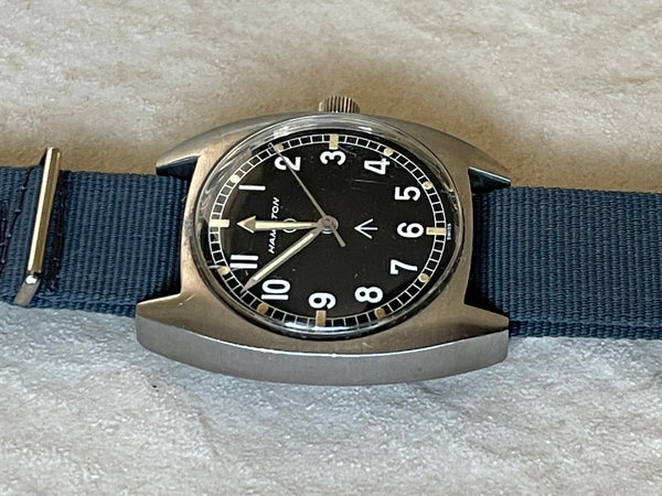 Hamilton W10 1975 Mechanical Military Watch - Runs Fine and Very Sound Original Condition