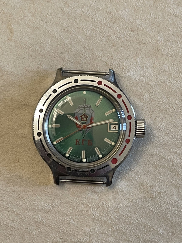 Genuine 1970/80s Russian KGB Watch Made by Vostok (Boctok) watch factory - Running