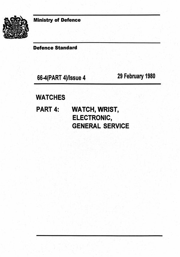 MWC W10 1970's Pattern 24 Jewel Automatic Military Watch with 100m Water Resistance - Ex Display Watch from the IWA Show Half Price
