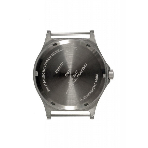 MWC GMT 100m Water resistant Military Watch in Stainless Steel Case with Screw Crown - Probably Needs a Battery Replacement Reduced to Half Price!
