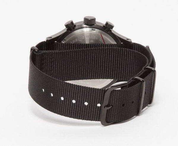 Rare MWC MIL-TEC MKIV PVD Stainless Steel Military Pilots Chronograph - Ex Display Watch from a Trade Show in 2015