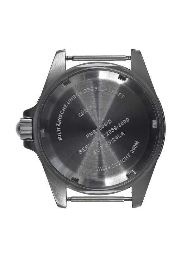 MWC 24 Jewel U.S Pattern 300m Automatic Military Divers Watch with Sapphire Crystal and Ceramic Bezel on a NATO Webbing Strap