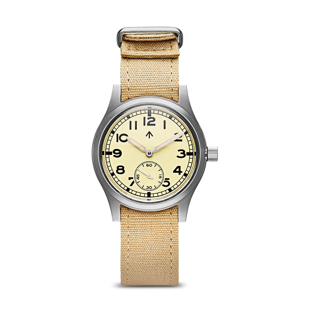 MWC WWII Pattern "ATP" Watch with Cream Dial and 21 Jewel Automatic Movement - Needs Attention as detailed below