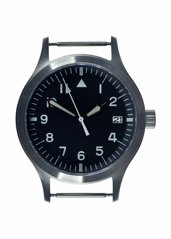 MWC Mk III Stainless Steel 1950's Pattern 100m Water Resistant Automatic Military Watch with Sapphire Crystal (Unbranded Variant)
